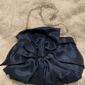 Midnight Navy clutch